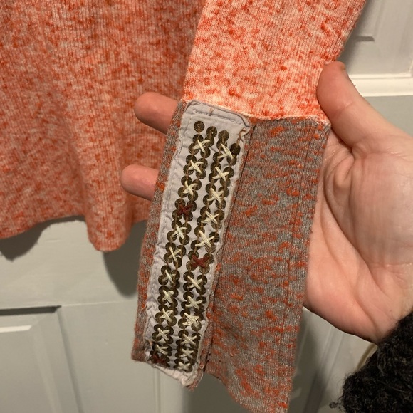 Free People We The Free Freckles Thermal Sweater- Pink - Picture 6 of 13